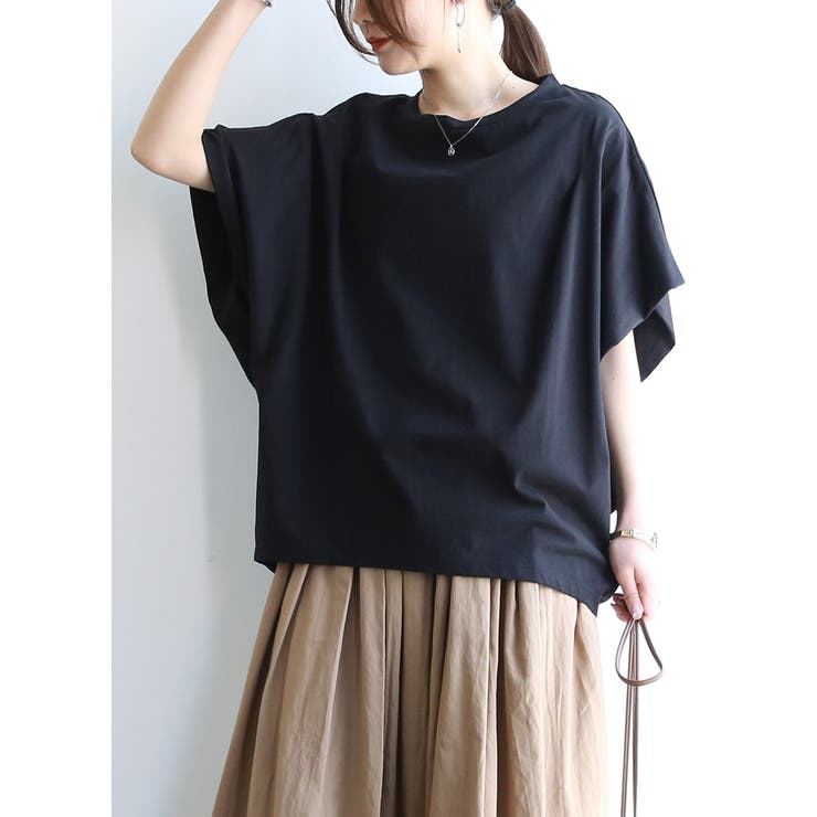 カットソー レディース タックドルマンカットソー | and it  | 詳細画像7 