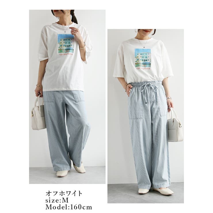 Tシャツ レディース 半袖 | and it  | 詳細画像7 