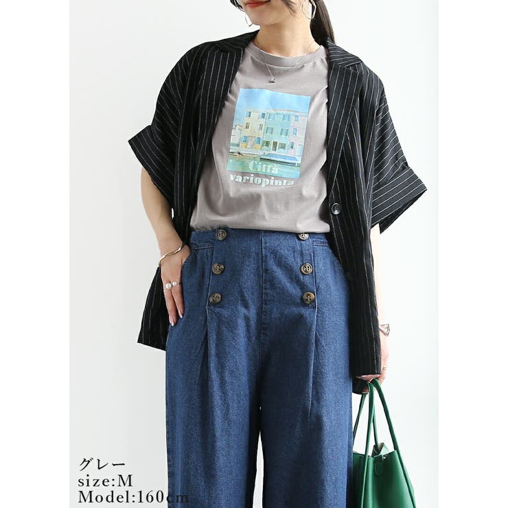 Tシャツ レディース 半袖 | and it  | 詳細画像9 