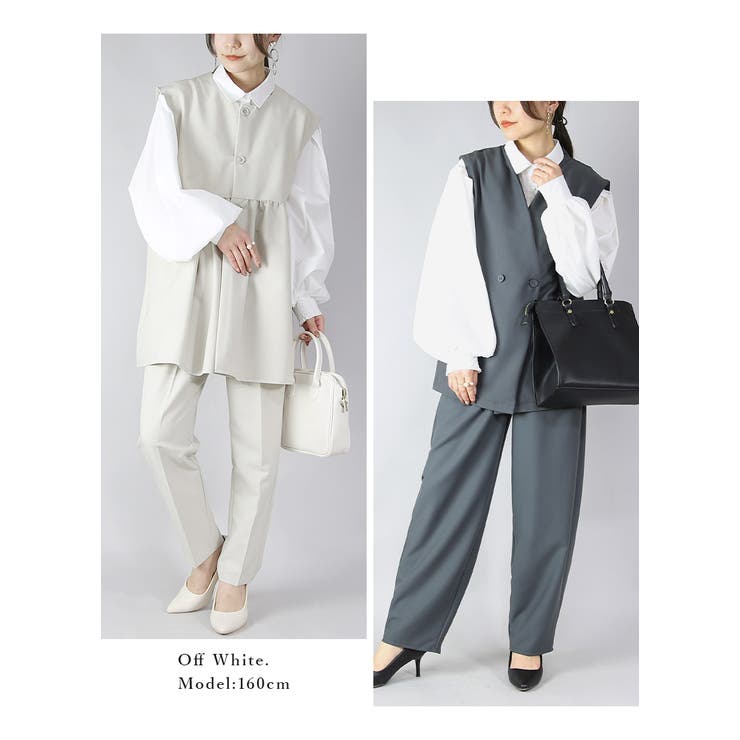 ブロードパフスリーブシャツ トップス レディース | and it  | 詳細画像5 