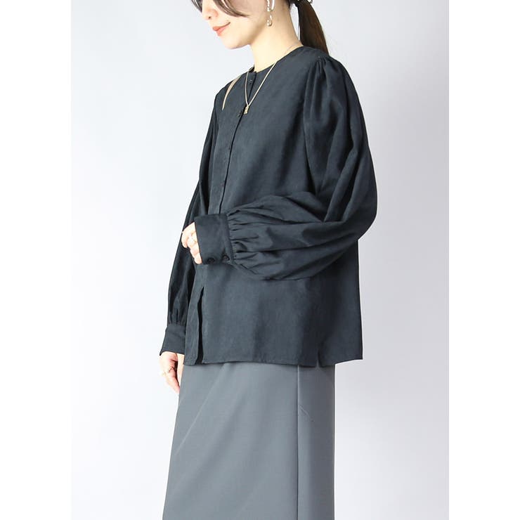 前後2wayパフスリーブブラウス トップス レディース | and it  | 詳細画像12 