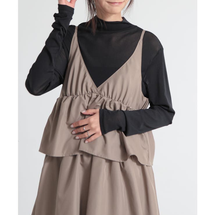 Aakasha アーカシャ アシンメトリー ハイネック フーディー ポンチョ oymyya438a0.jpg