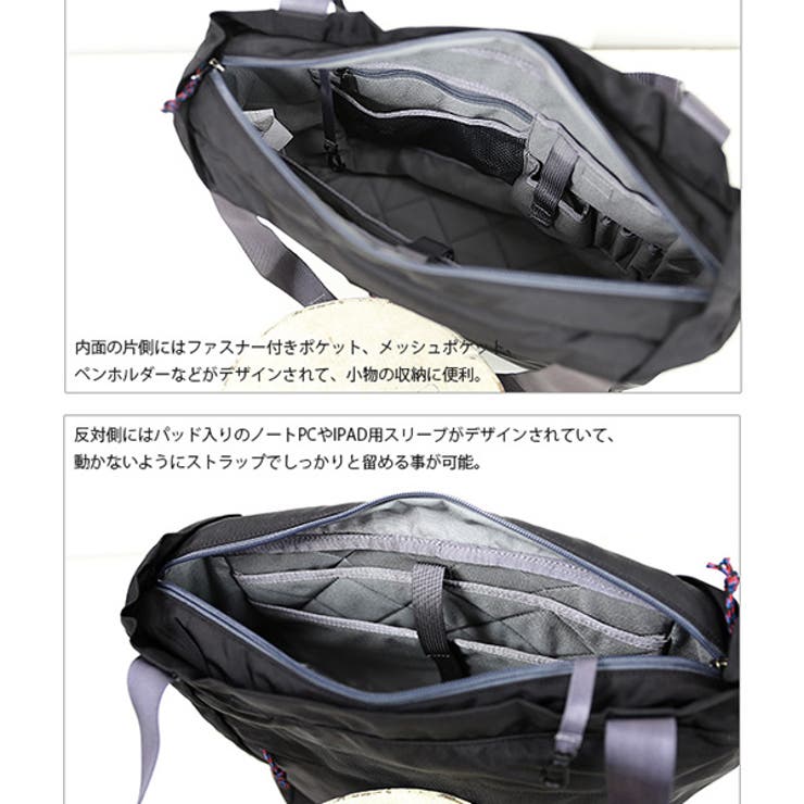 ヘッドウェイトートバッグ[品番：ZX000002246]｜and it （アンド