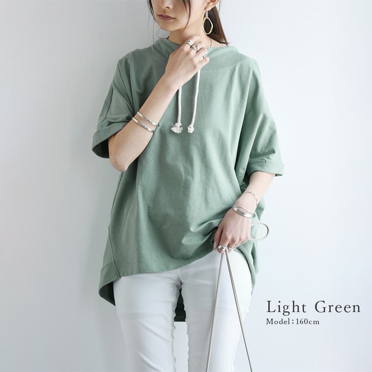 ルーズハイネックドルマンプルオーバー | and it  | 詳細画像12 