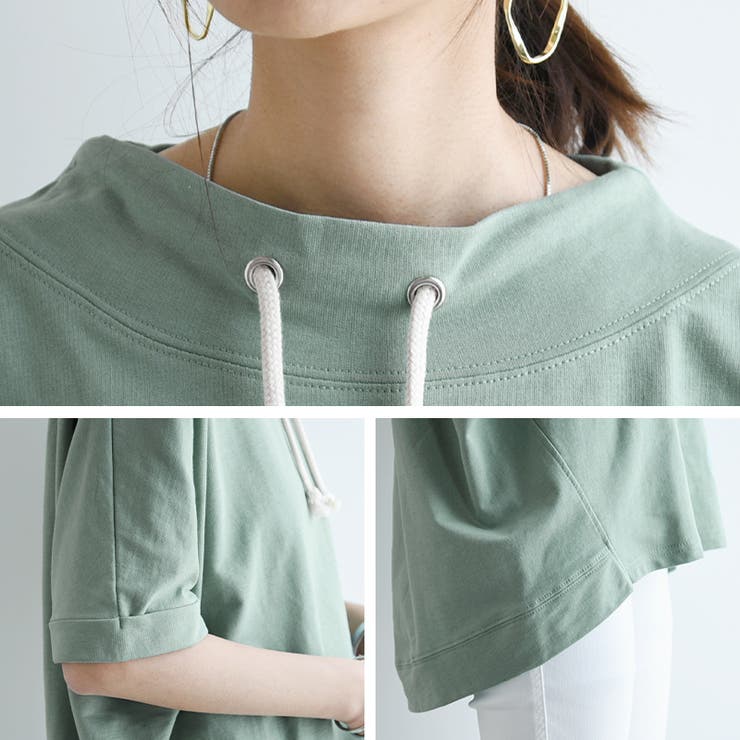 ルーズハイネックドルマンプルオーバー | and it  | 詳細画像17 