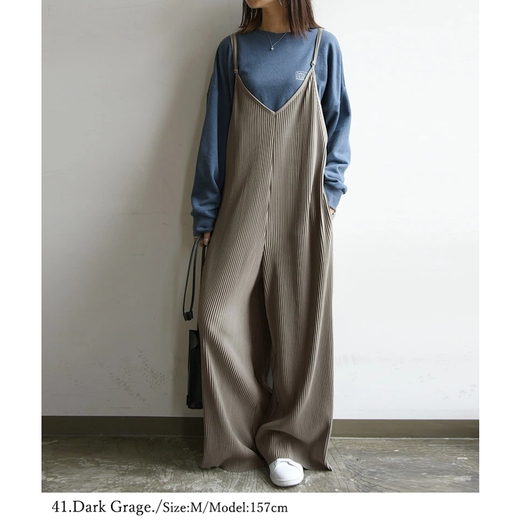 プリーツプリーズ　パンツサロペット PLEATS PLEASE ISSEY MIYAKE（サロペット/オーバーオール）の