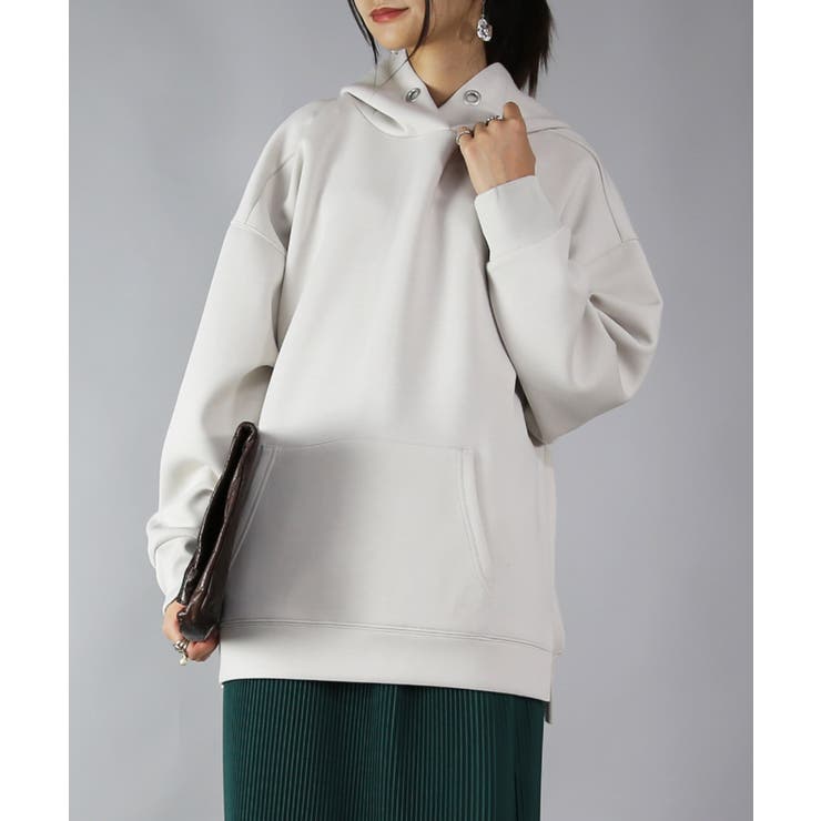 スクーバパーカー スエットスウェット 秋服[品番：ZX000006227