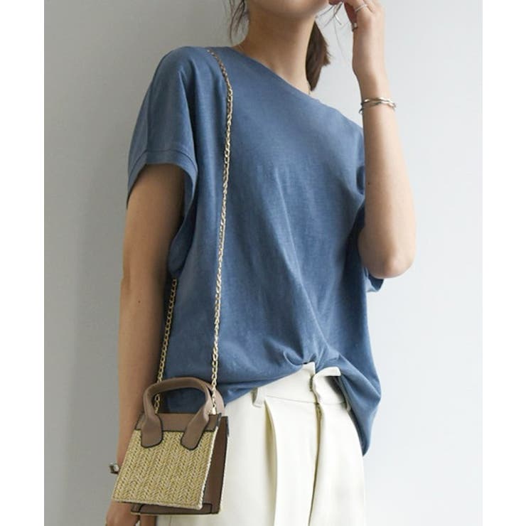 【 】★New Jeans着用!★コットン半袖Tシャツ3色展開 楽天市場】Tシャツ レディース 半袖 大人かわいい 綿100% 無地 T