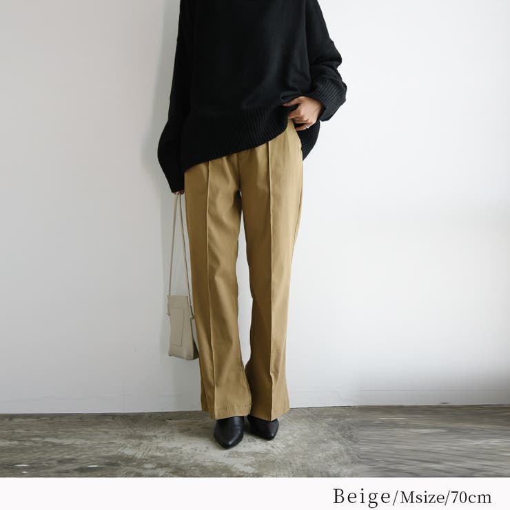 ストレッチフレアパンツ パンツ ボトムス | and it  | 詳細画像12 