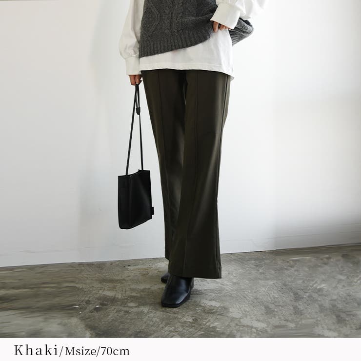 ストレッチフレアパンツ パンツ ボトムス | and it  | 詳細画像6 