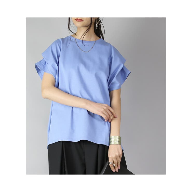 汗染み防止タックスリーブカットソー カットソー レディース | and it  | 詳細画像8 