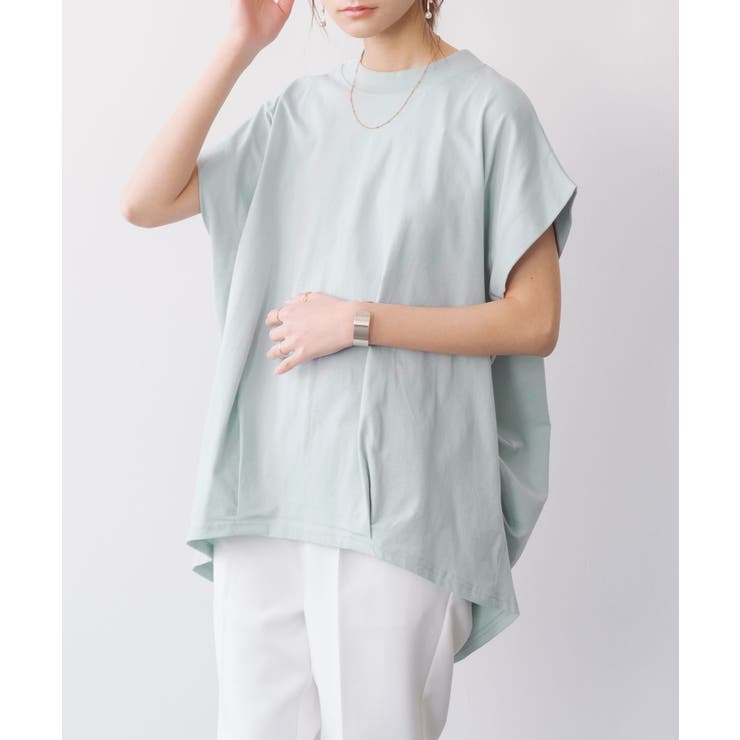 tシャツ バックタックノースリーブカットソー-手洗い可- レディース バックタックノースリーブカットソー-手洗い可- | LANDWARDS