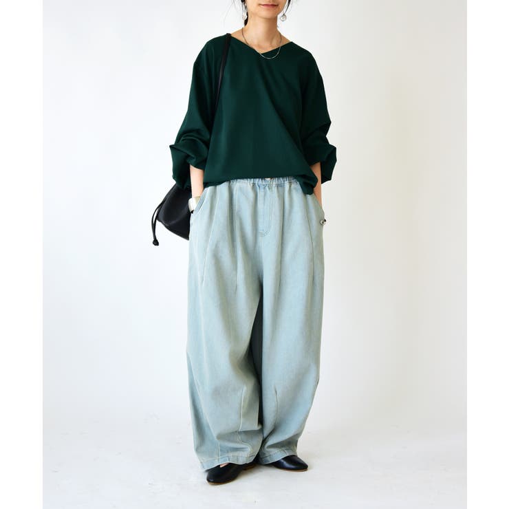 Anside（アンサイド）の「裾ボタンバルーンパンツ（その他パンツ