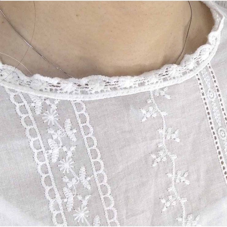 総レース ボリュームスリーブトップス 長袖 | And Kawaii | 詳細画像6 