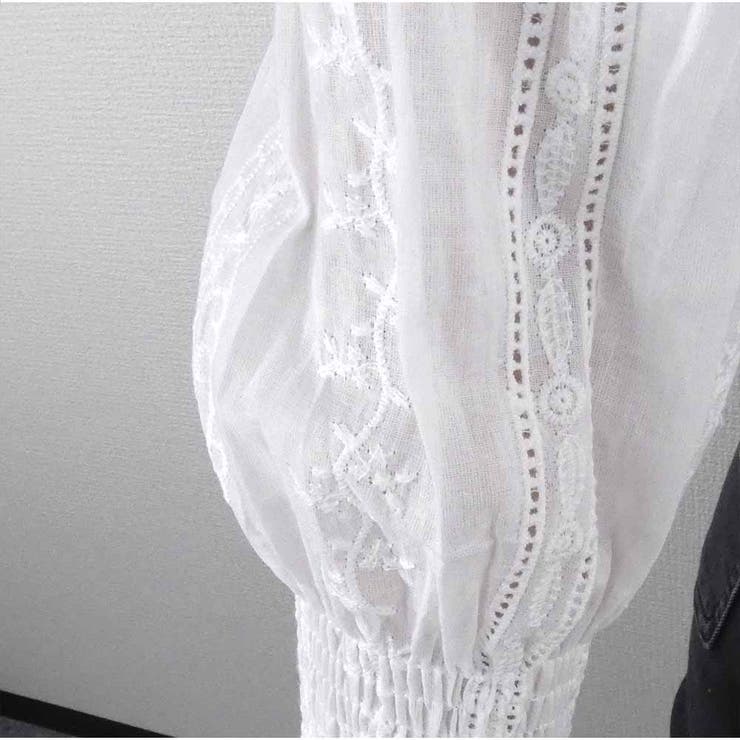 総レース ボリュームスリーブトップス 長袖 | And Kawaii | 詳細画像8 