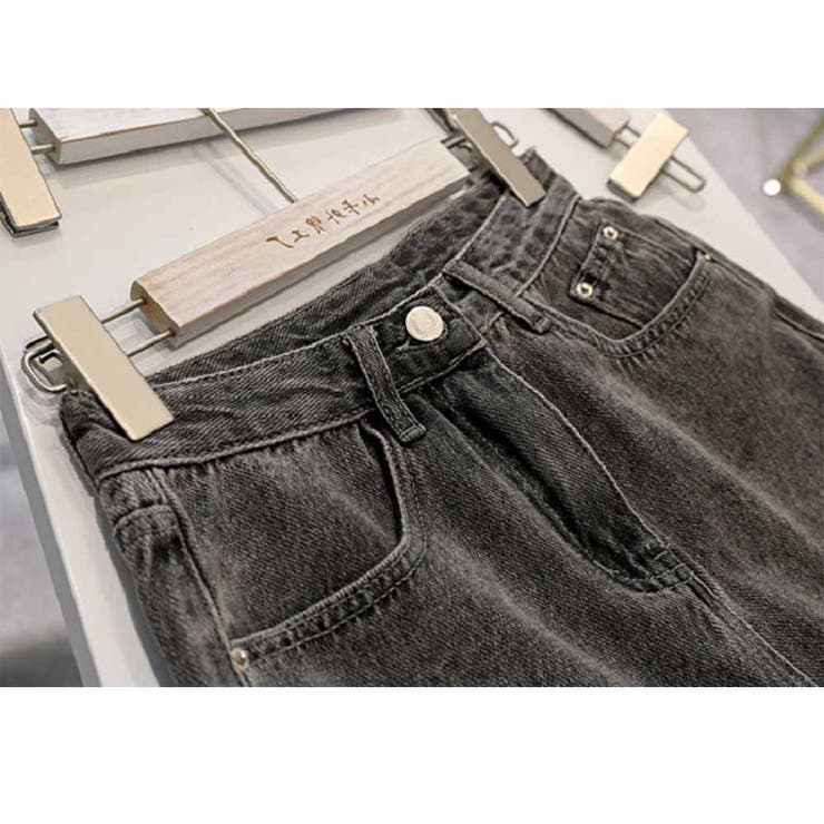 ダメージデニムショートパンツ ハイウエストダメージショートパンツ ショーパン | And Kawaii | 詳細画像14 