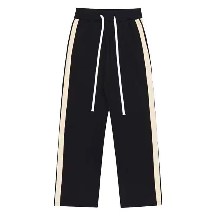 ワイドパンツ カジュアル スウェットパンツ ゆったり ウエストゴム 履き心地  | And Kawaii | 詳細画像4 