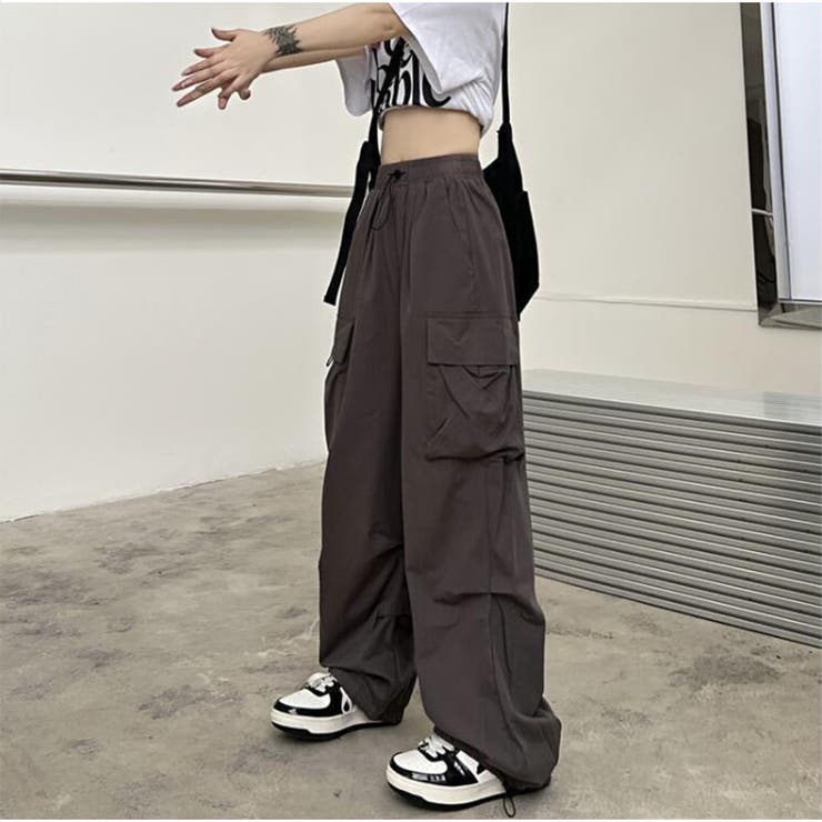 山と道ネイビー カーゴパンツ ゴムウエスト Pants/ドロスト紐ワイドカーゴパンツ ST/No.27729 – Belle Ćie