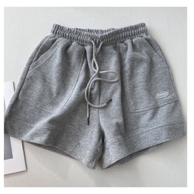 グレー | ショートパンツ スポーツパンツ ハイウエスト | And Kawaii