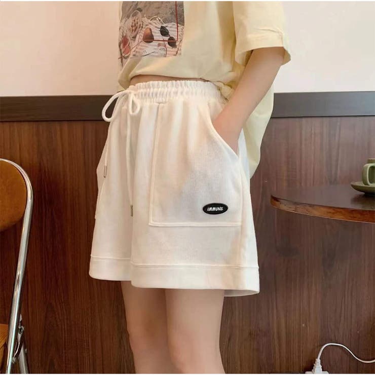 ショートパンツ スポーツパンツ ハイウエスト | And Kawaii | 詳細画像6 