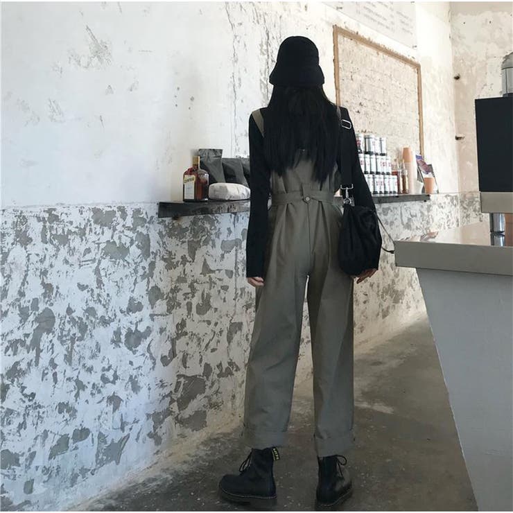 サロペット オールインワン レディース オールインワンパンツ 韓国風  | And Kawaii | 詳細画像4