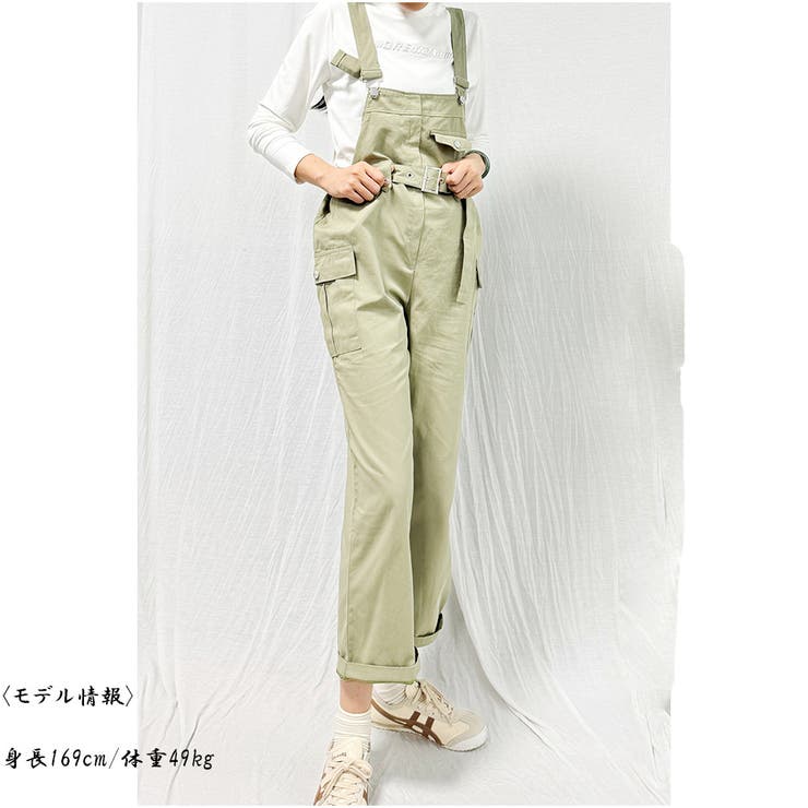 サロペット オールインワン レディース オールインワンパンツ 韓国風  | And Kawaii | 詳細画像6