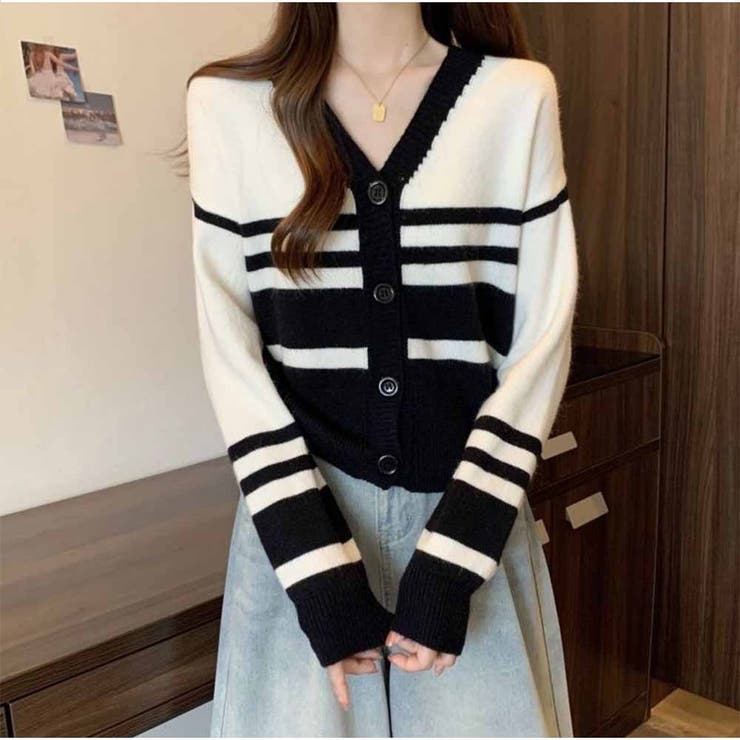 カーディガン サマーニット ニットジャケット ニットトップス | And Kawaii | 詳細画像7 