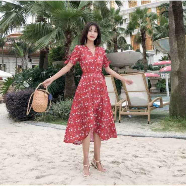 【定価3.5万】美品✨ampleアンプル　花柄ロングワンピース　ヴィンテージ風 楽天市場】花柄 ワンピース レディース 長袖 柄ワンピ 総柄 送料
