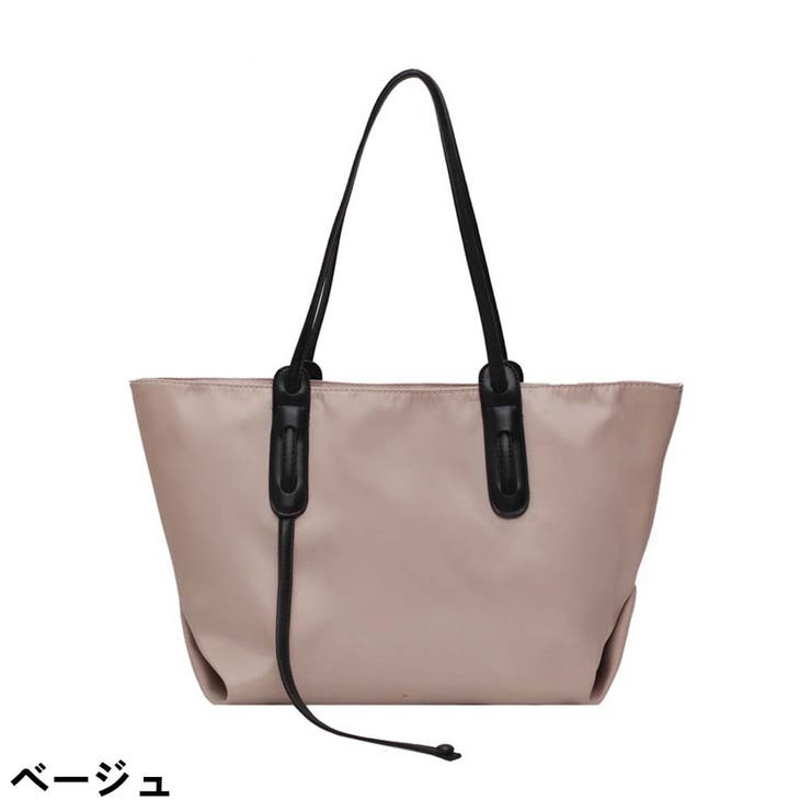 ベージュ | トートバッグ カジュアル手提げバッグ 肩かけバッグ | And Kawaii