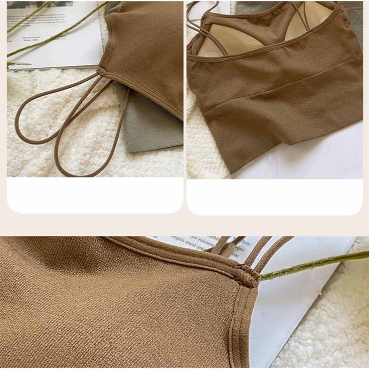 キャミソール クロップドブラトップ | And Kawaii | 詳細画像6 