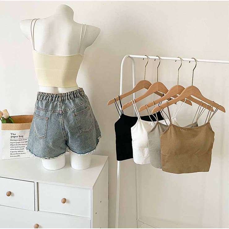 キャミソール クロップドブラトップ | And Kawaii | 詳細画像3 