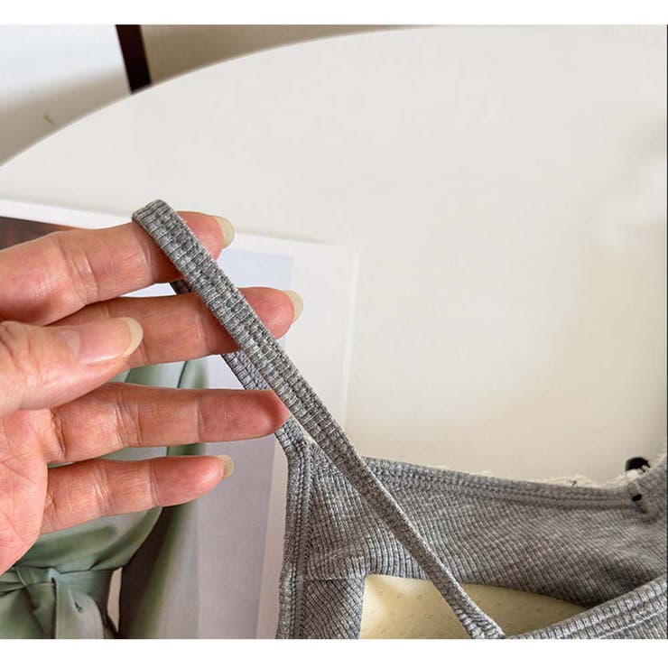 レースタンクトップ 花柄レースキャミソール レースセクシーインナー レディース | And Kawaii | 詳細画像8 