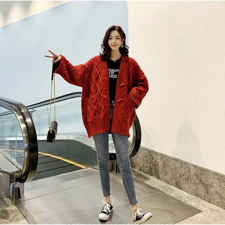 トップス ニットジャケット セーター | And Kawaii | 詳細画像14 