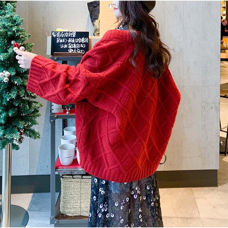 トップス ニットジャケット セーター | And Kawaii | 詳細画像15 