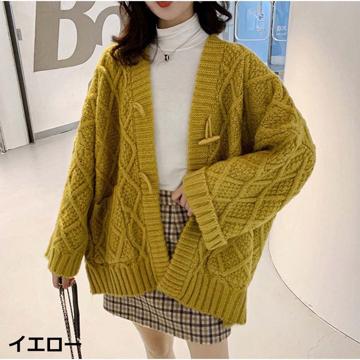 トップス ニットジャケット セーター | And Kawaii | 詳細画像3 