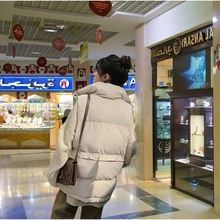 中綿ダウンベスト カジュアル フェミニン 秋冬新作 韓国風 | And Kawaii | 詳細画像8 