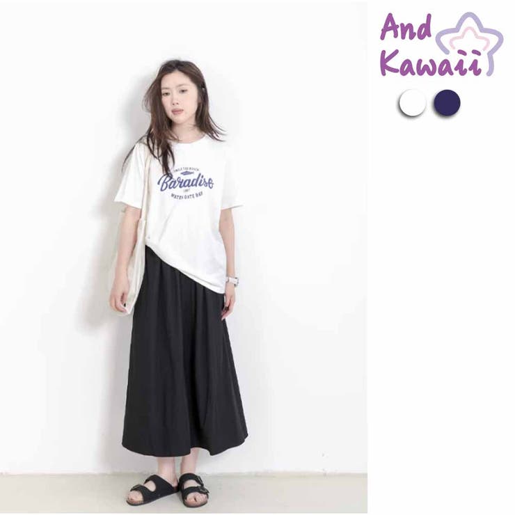 半袖Tシャツ 夏 綿Tシャツ レディース韓 国プルオーバー | And Kawaii | 詳細画像1 