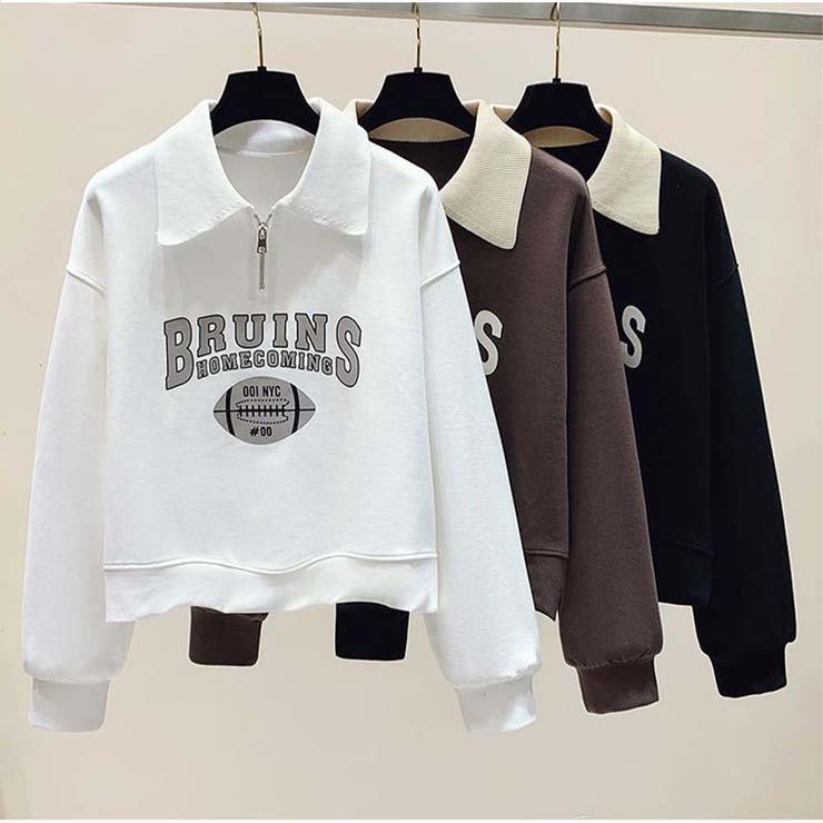 長袖パーカー 新作春秋 トップス スウェット長袖 やや薄手 韓国 | And Kawaii | 詳細画像2 