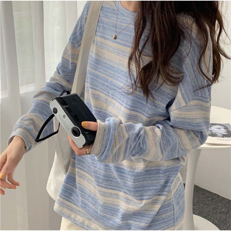 長袖Tシャツ 春秋 ラウンドネック | And Kawaii | 詳細画像8 