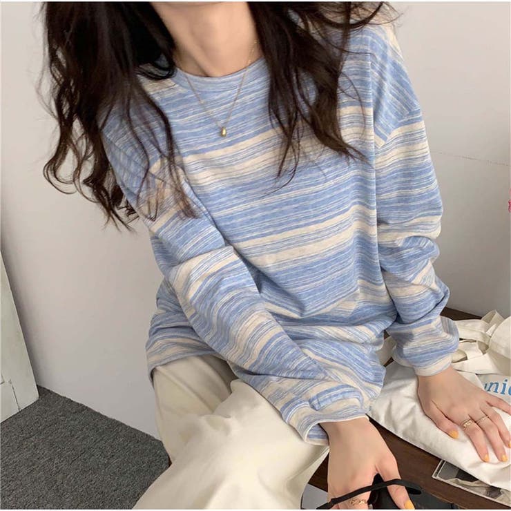 長袖Tシャツ 春秋 ラウンドネック | And Kawaii | 詳細画像9 