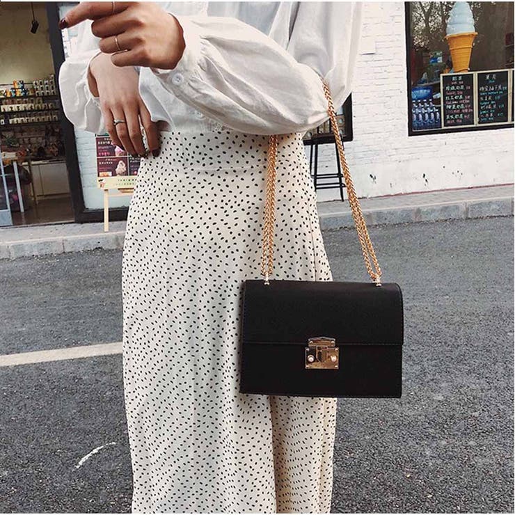 ブラック | ショルダーバッグ 斜めがけ 軽い | And Kawaii