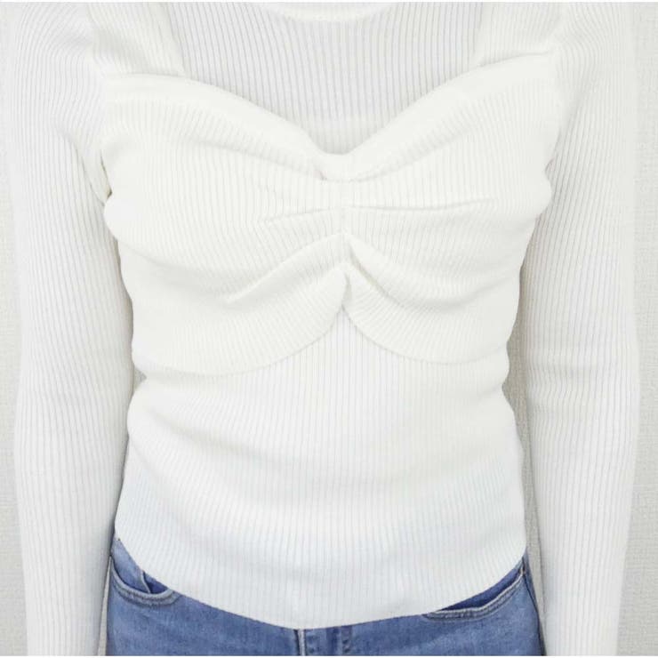 ニット カットソーニットソー 細リブ | And Kawaii | 詳細画像10 