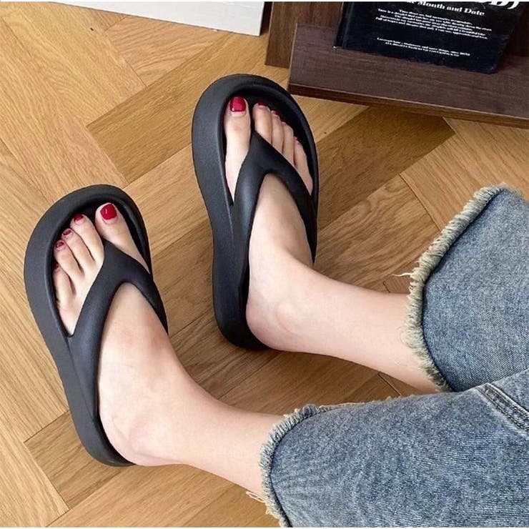 厚底トングサンダル レディース スリッパ | And Kawaii | 詳細画像8 