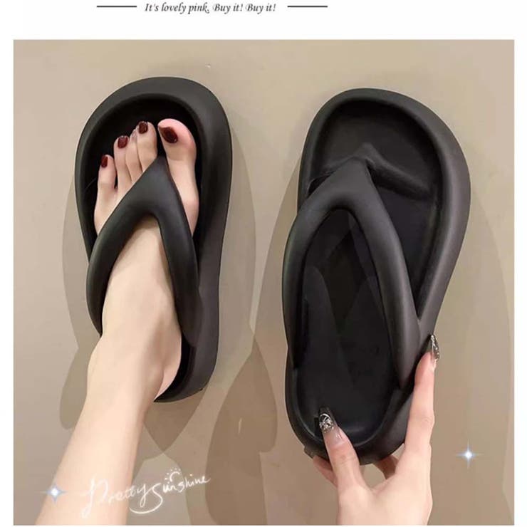 厚底トングサンダル レディース スリッパ | And Kawaii | 詳細画像7 