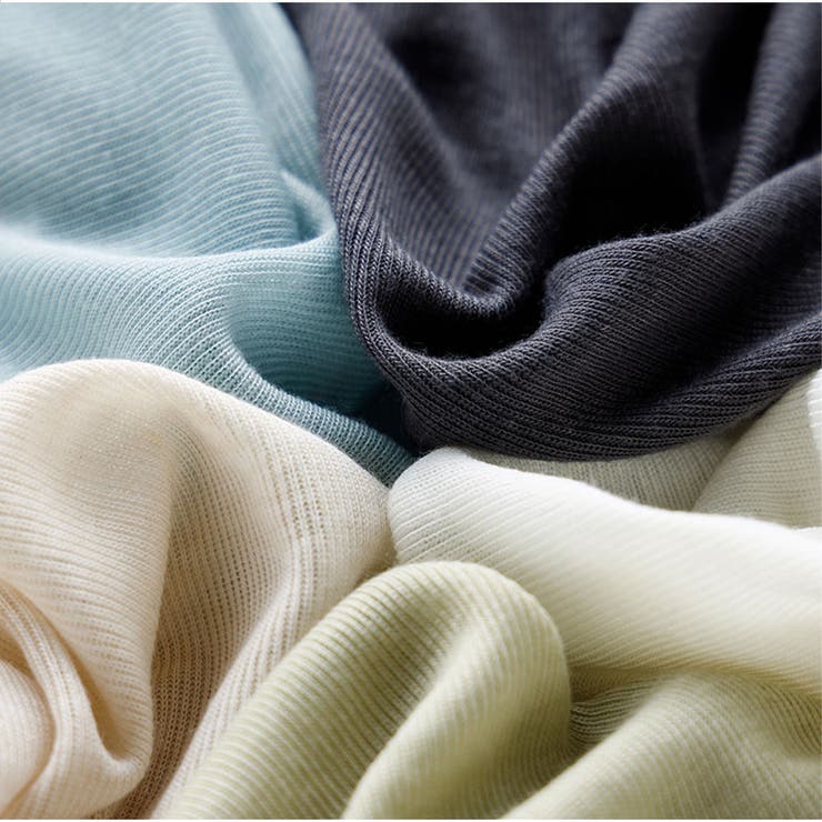 カットソートップス 長袖 無地 薄手 シンプル 柔らかなカットソー 羽織り | And Kawaii | 詳細画像8 