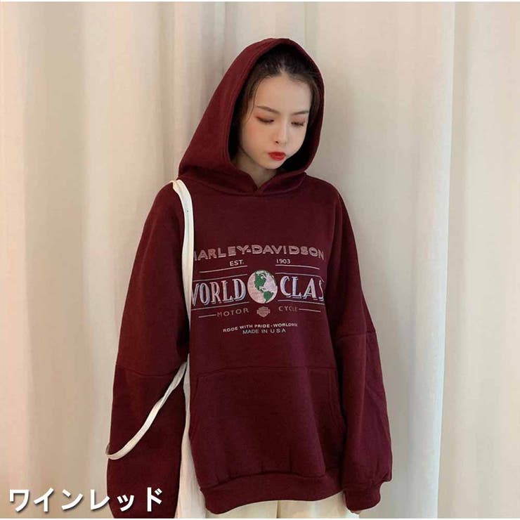 パーカー カジュアル トップス[品番：AKIW0000628]｜And Kawaii