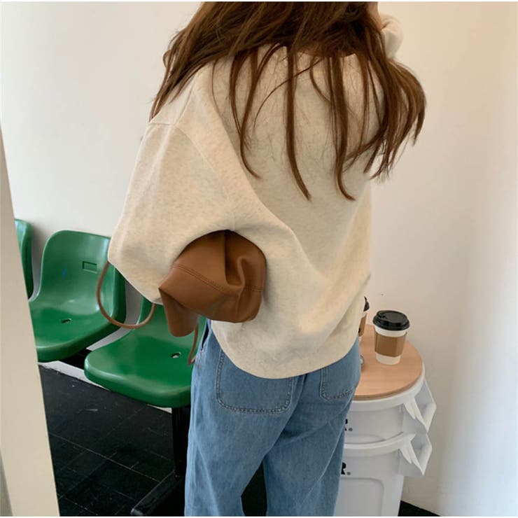 長袖カジュアルパーカー 裏起毛 トレーナ ロゴパーカー | And Kawaii | 詳細画像4 