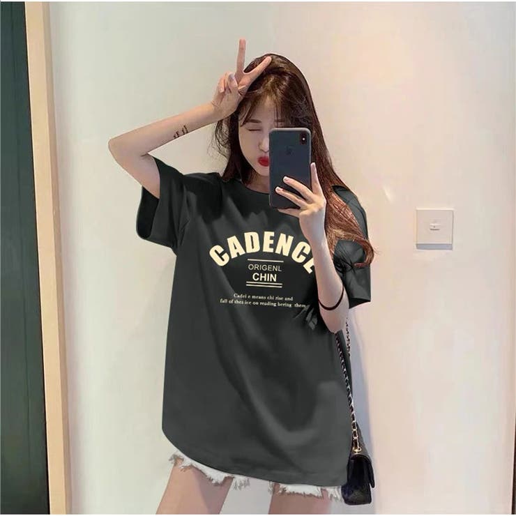 半袖Tシャツ レディース クルーネック[品番：AKIW0004506]｜And