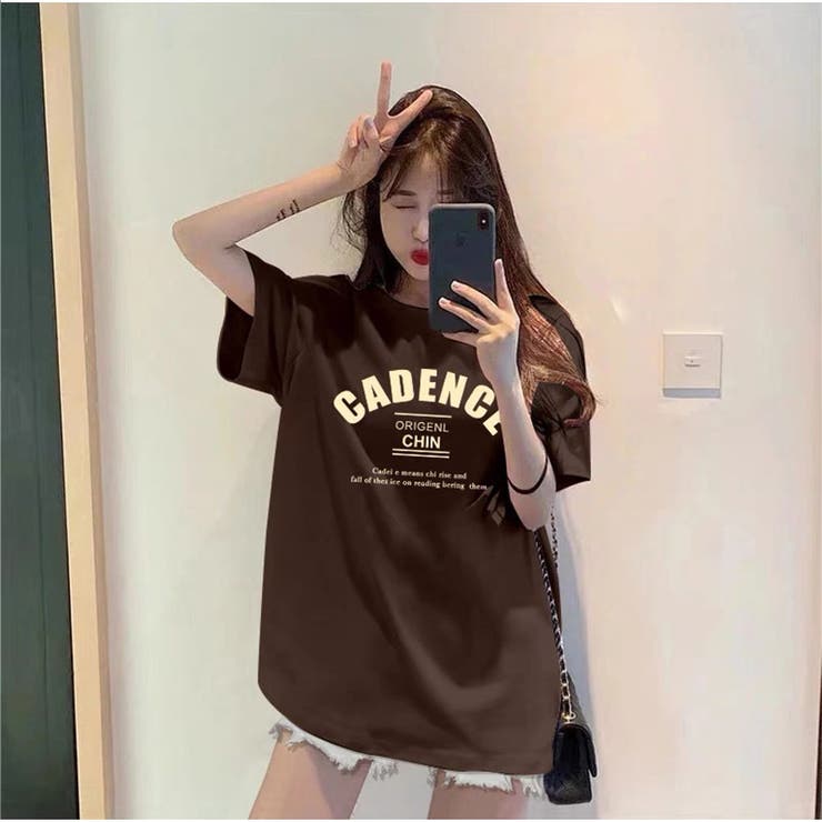 半袖Tシャツ レディース クルーネック[品番：AKIW0004506]｜And