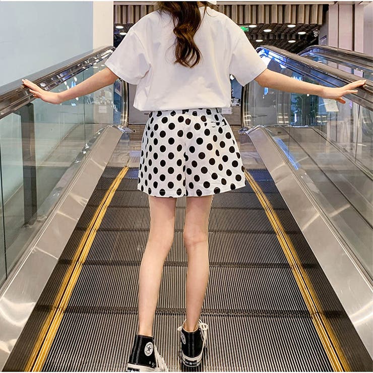 Tシャツ かわいいロゴプリント 体型カバー | And Kawaii | 詳細画像6 